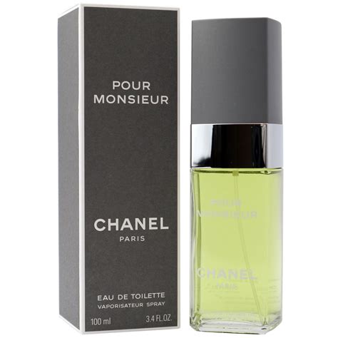 chanel pour monsieur eau de toilette spray 100ml